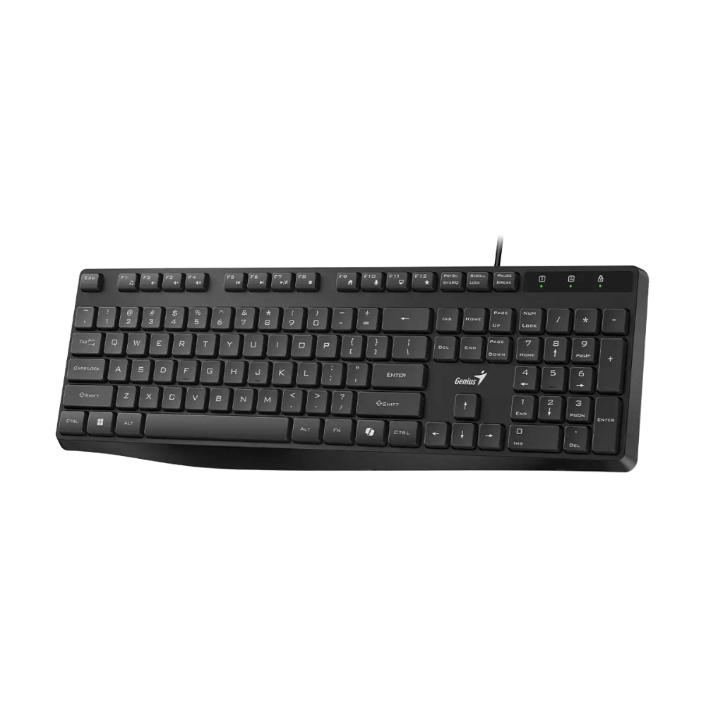 Teclado Genius KB-117S Alambrico USB Negro - Imagen 2