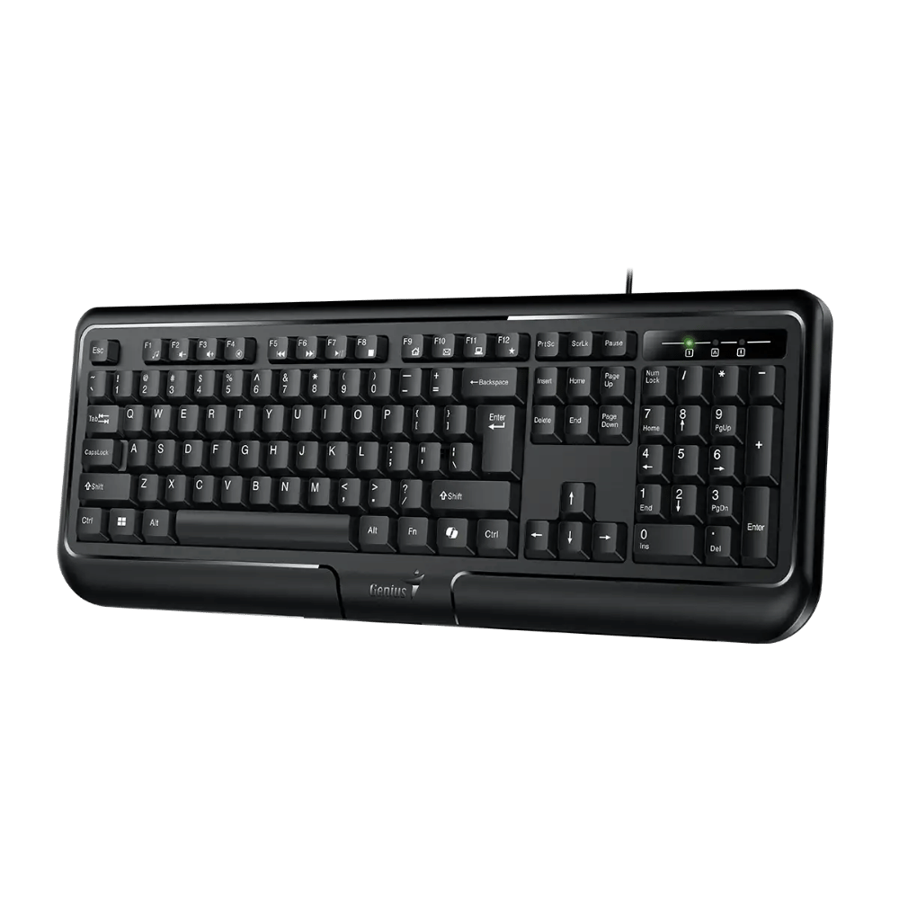 Teclado Genius KB-118 II Alambrico USB Negro