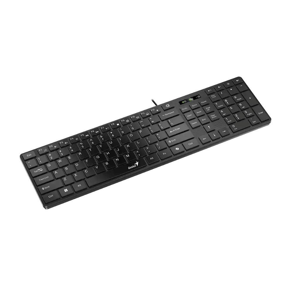 Teclado Genius SlimStar 126 Alambrico USB Negro - Imagen 3