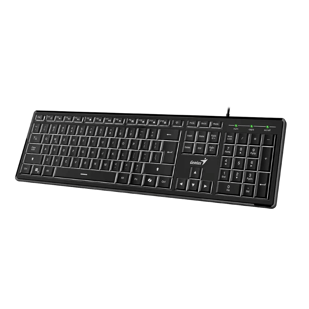 Teclado Genius SlimStar 820 Delgado Iluminado - Imagen 2