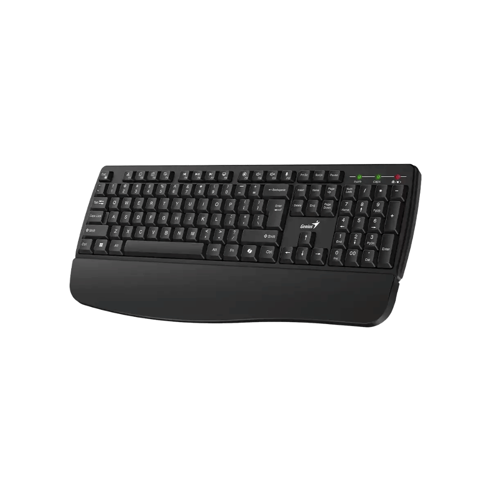 Teclado Inalambrico Genius reposamanos KB-7123