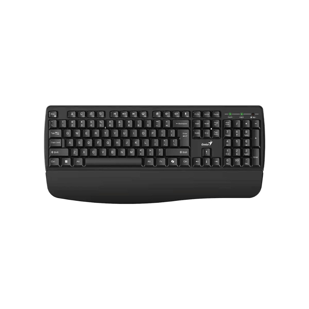 Teclado Inalambrico Genius reposamanos KB-7123 - Imagen 2