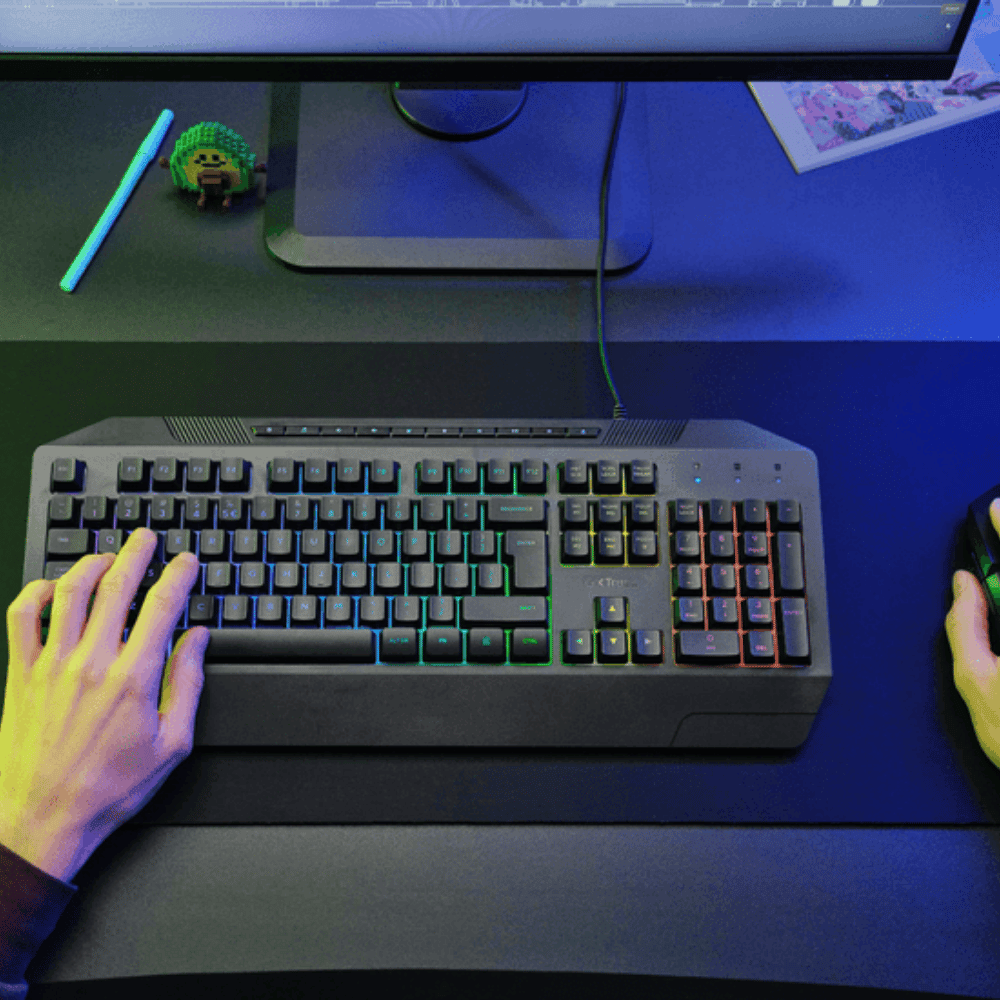 Teclado Trust Gxt 836 Evocx Gamer con Iluminacion Rainbow - Imagen 8