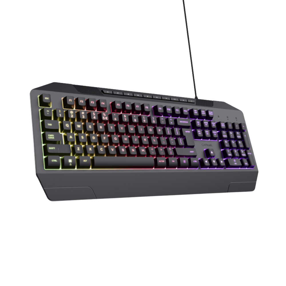 Teclado Trust Gxt 836 Evocx Gamer con Iluminacion Rainbow - Imagen 9