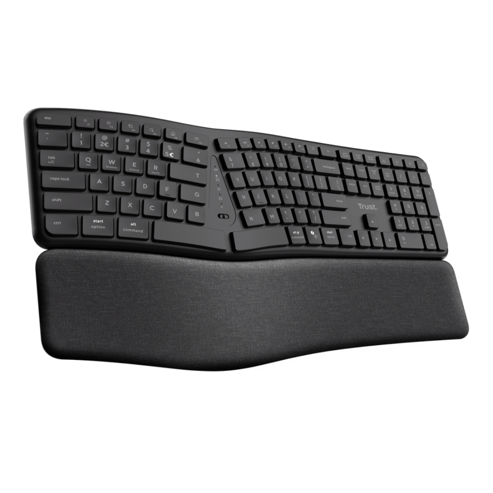 Teclado Trust Keyra Inalambrico-Bluetooth (multidispositvo) Negro - Imagen 4