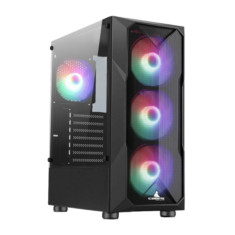 Chasis Iceberg Flow GS ATX Negro