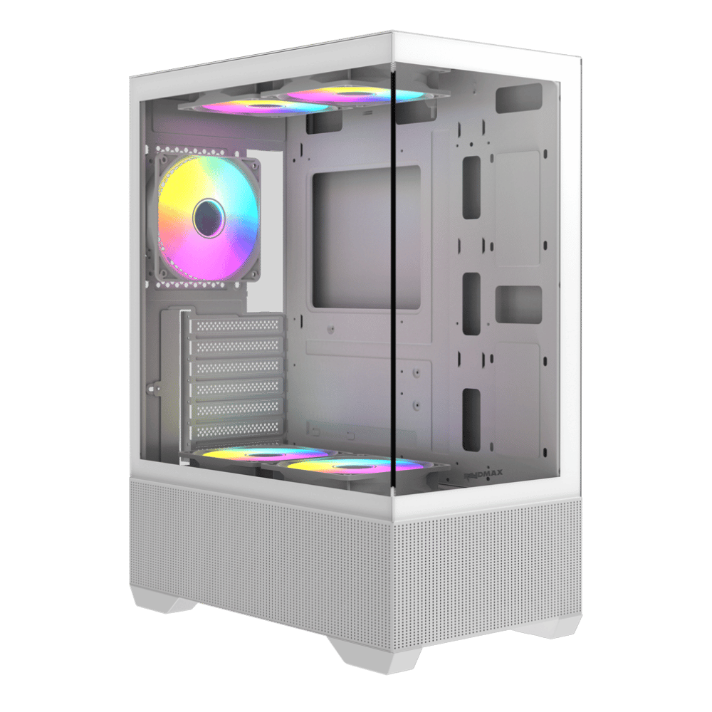 Gabinete Gamer Raidmax Infinita I802 X5 Fan Blanco