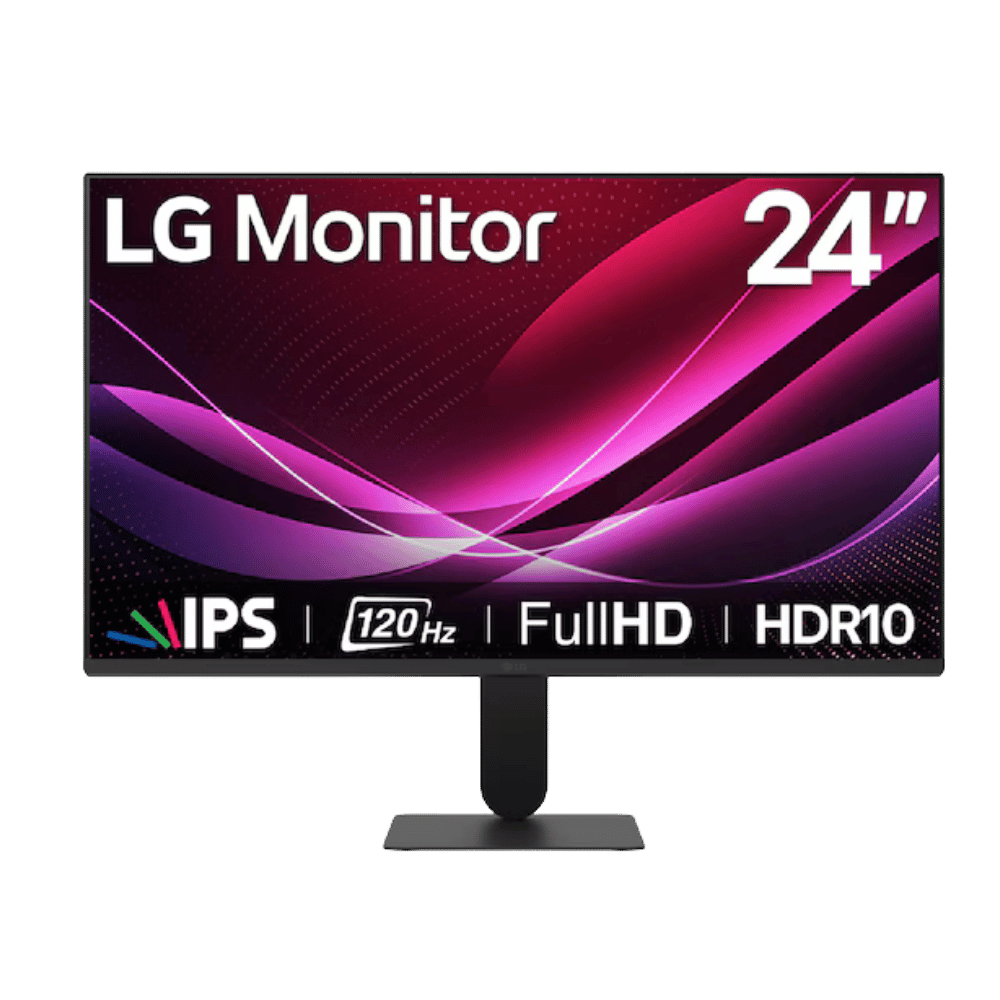 Monitor LG 24" Pulgadas 24U411A-B FHD Plano Negro