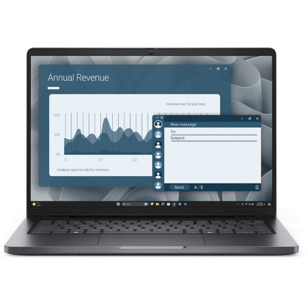 Portátil Dell Pro PC14255 Ryzen 5 PRO 230 16gb Ssd 512gb 14fhd