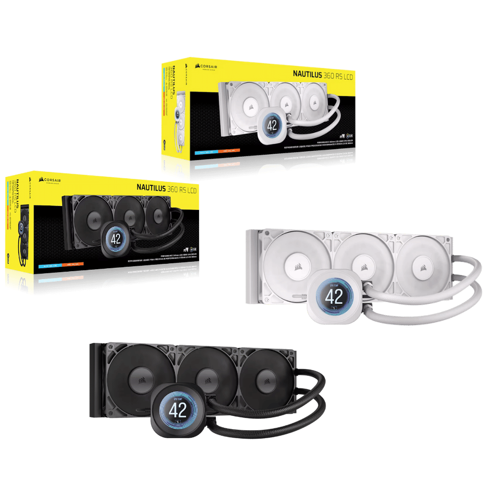 Refrigeración líquida de CPU NAUTILUS 360 LCD RS