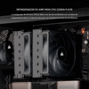 Refrigerador de aire para CPU para torre doble A115 - Thumbnail Image 5