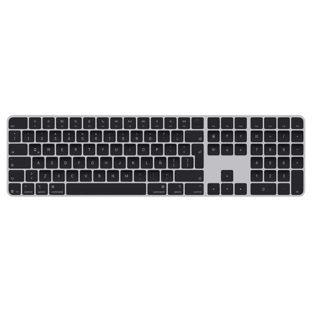 Teclado Apple Magic Con cable/Inalámbrico MXK83LA/A (USB-C)