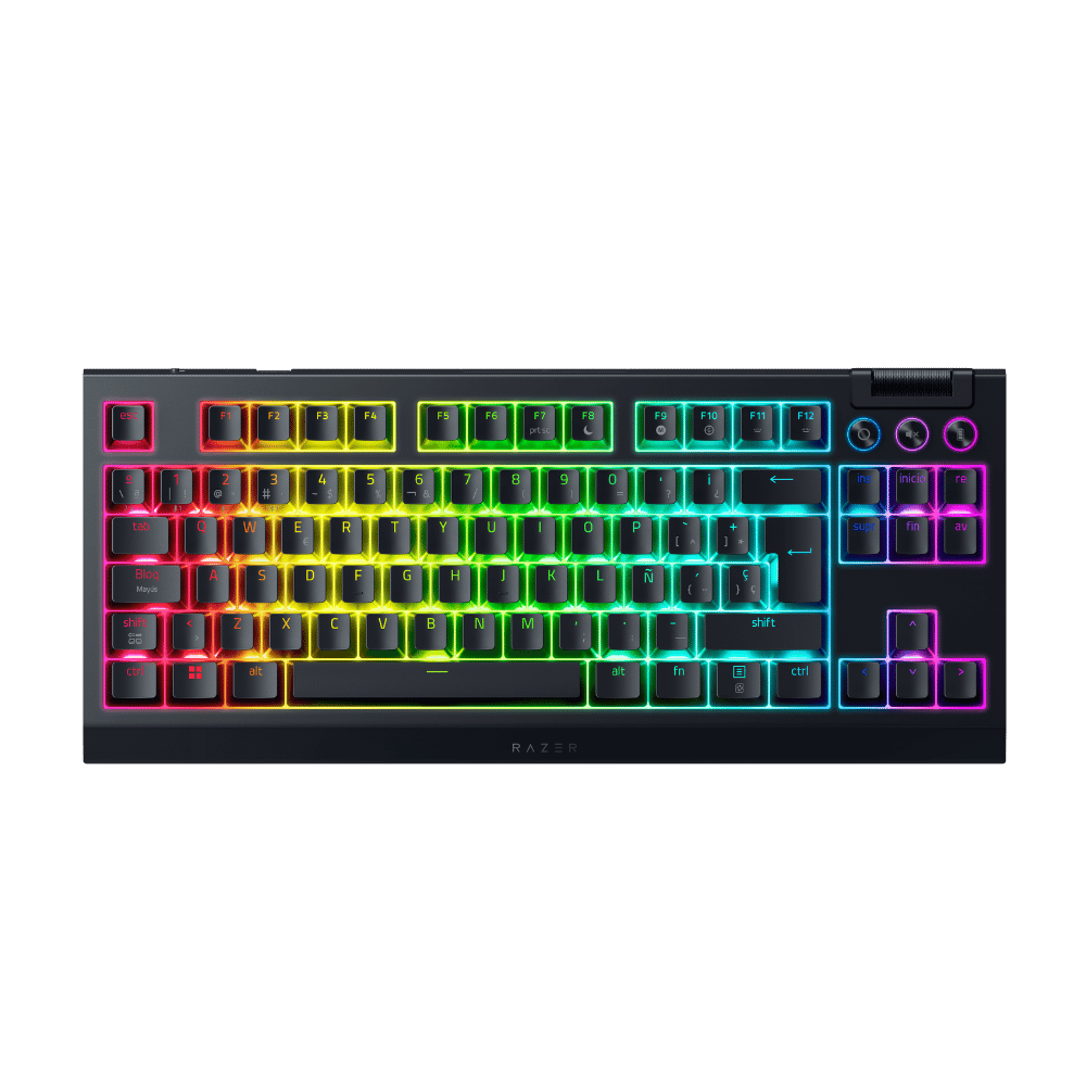 Teclado Razer Mecanico BlackWidow V4 X Hyperspeed Tenkeyless - Imagen 2
