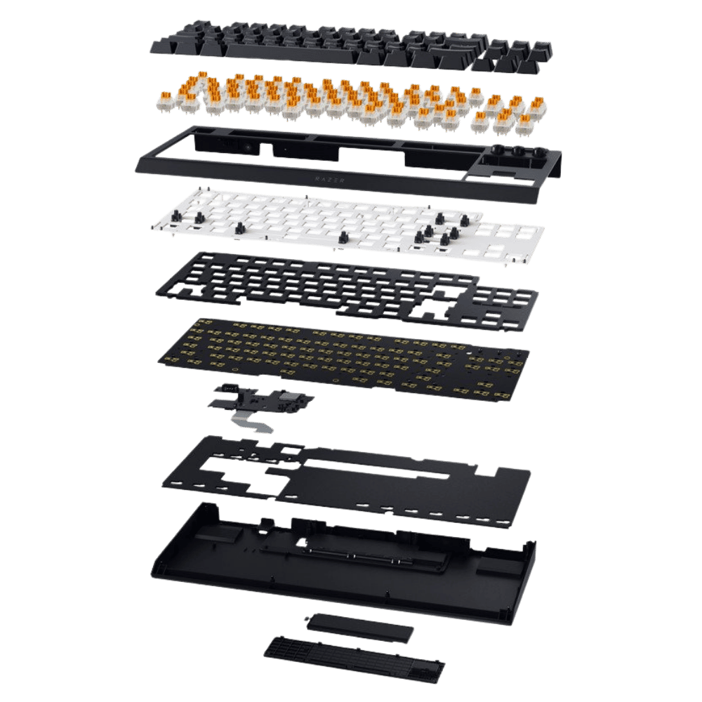 Teclado Razer Mecanico BlackWidow V4 X Hyperspeed Tenkeyless - Imagen 3