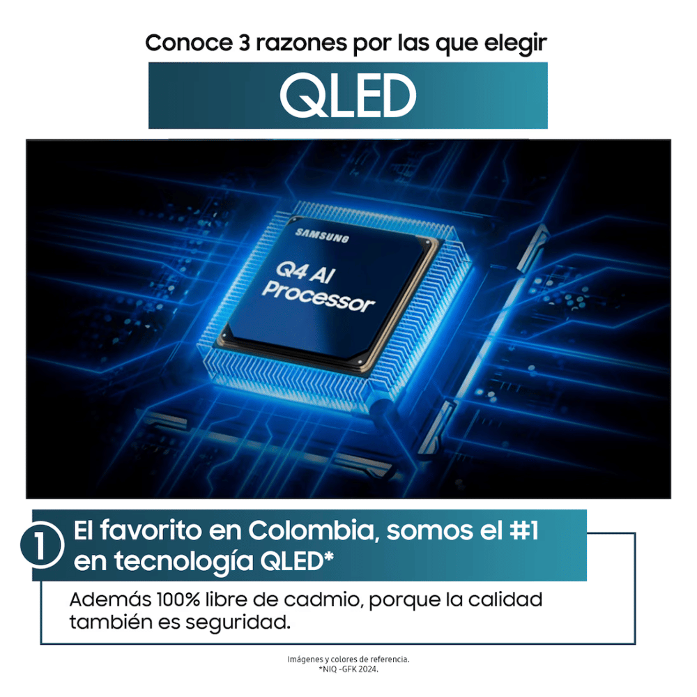 Televisor Samsung Smart 43 Pulgadas Qled 4k QN43Q7FAAKXZL (2025) - Imagen 8