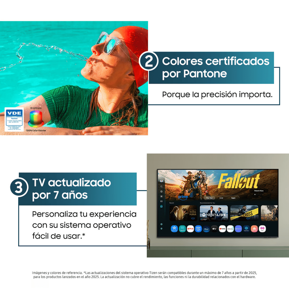 Televisor Samsung Smart 43 Pulgadas Qled 4k QN43Q7FAAKXZL (2025) - Imagen 7