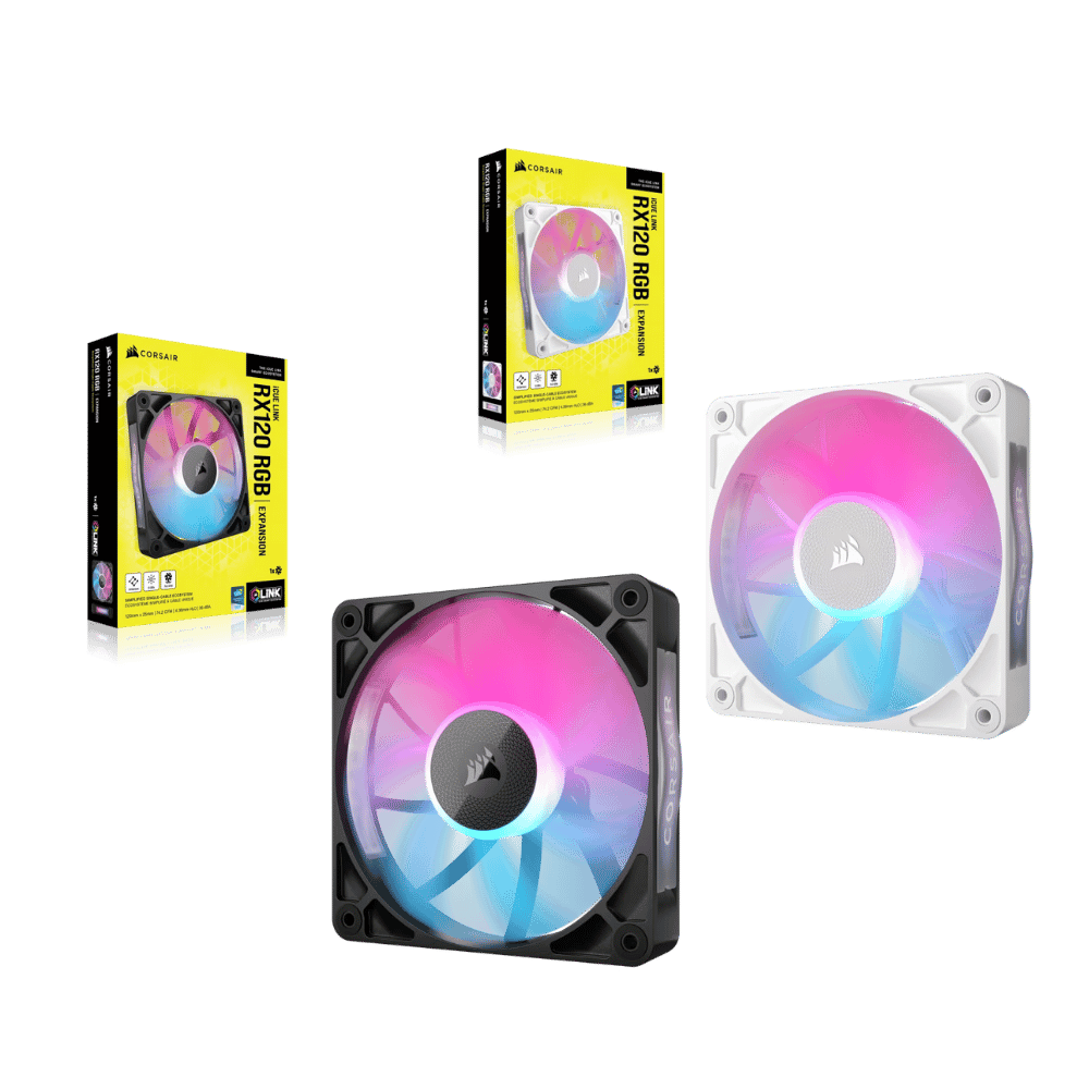 Ventilador Corsair Icue Link Rx120 Rgb 120mm