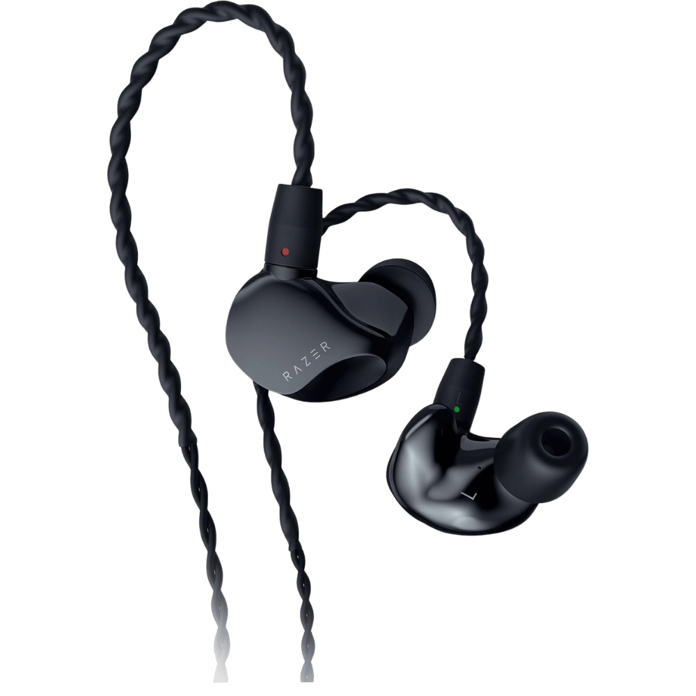 Audífonos internos Razer Moray, Ergonómicos, 3.5mm, color Negro