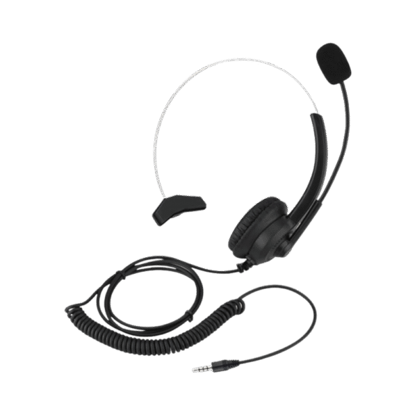 Auriculares Mono De Tráfico Tipo Callcenter 3.5 Mm 40020