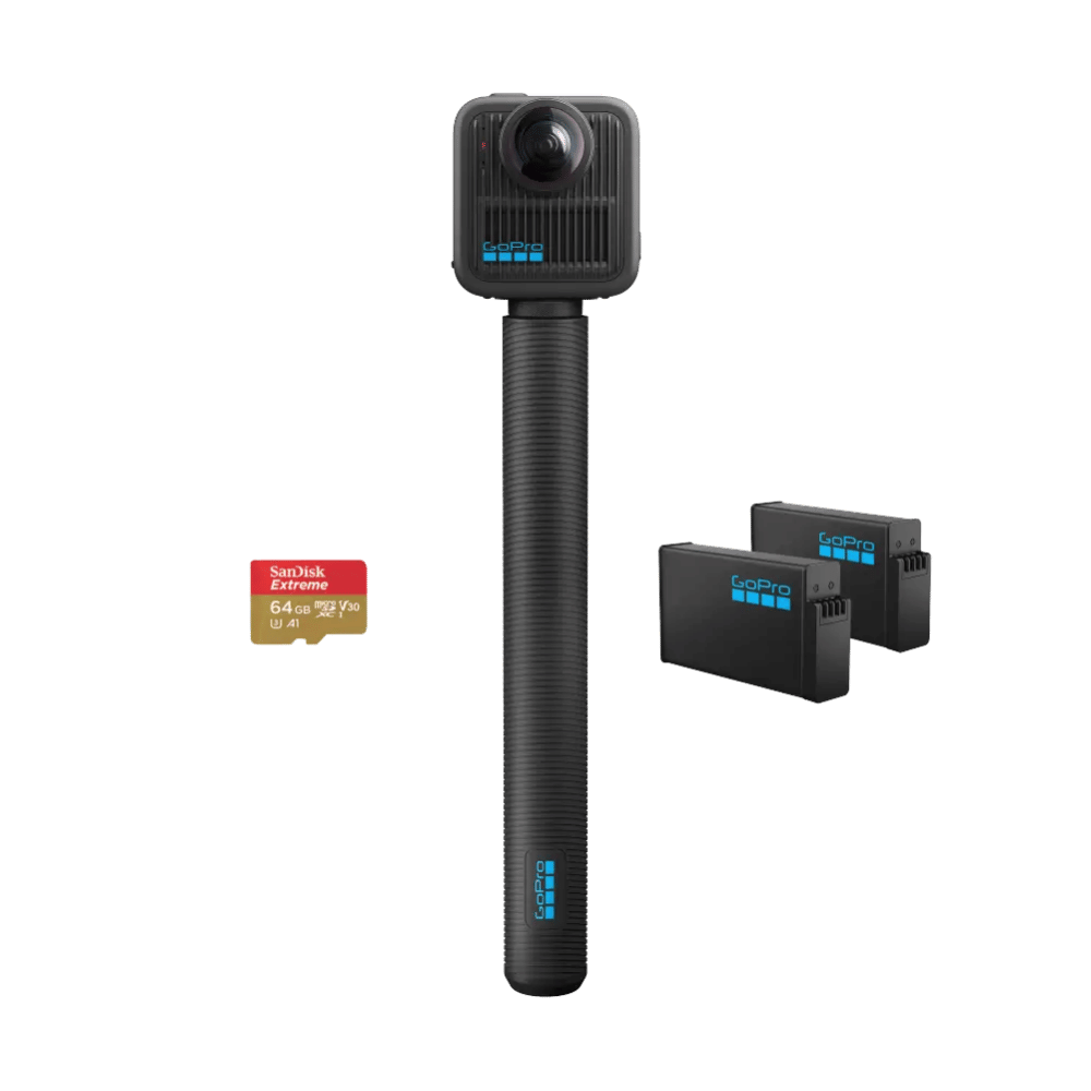 Cámara de Acción GoPro Max2 Bundle 8K 360° + Accessories Bundle Negro - Imagen 10