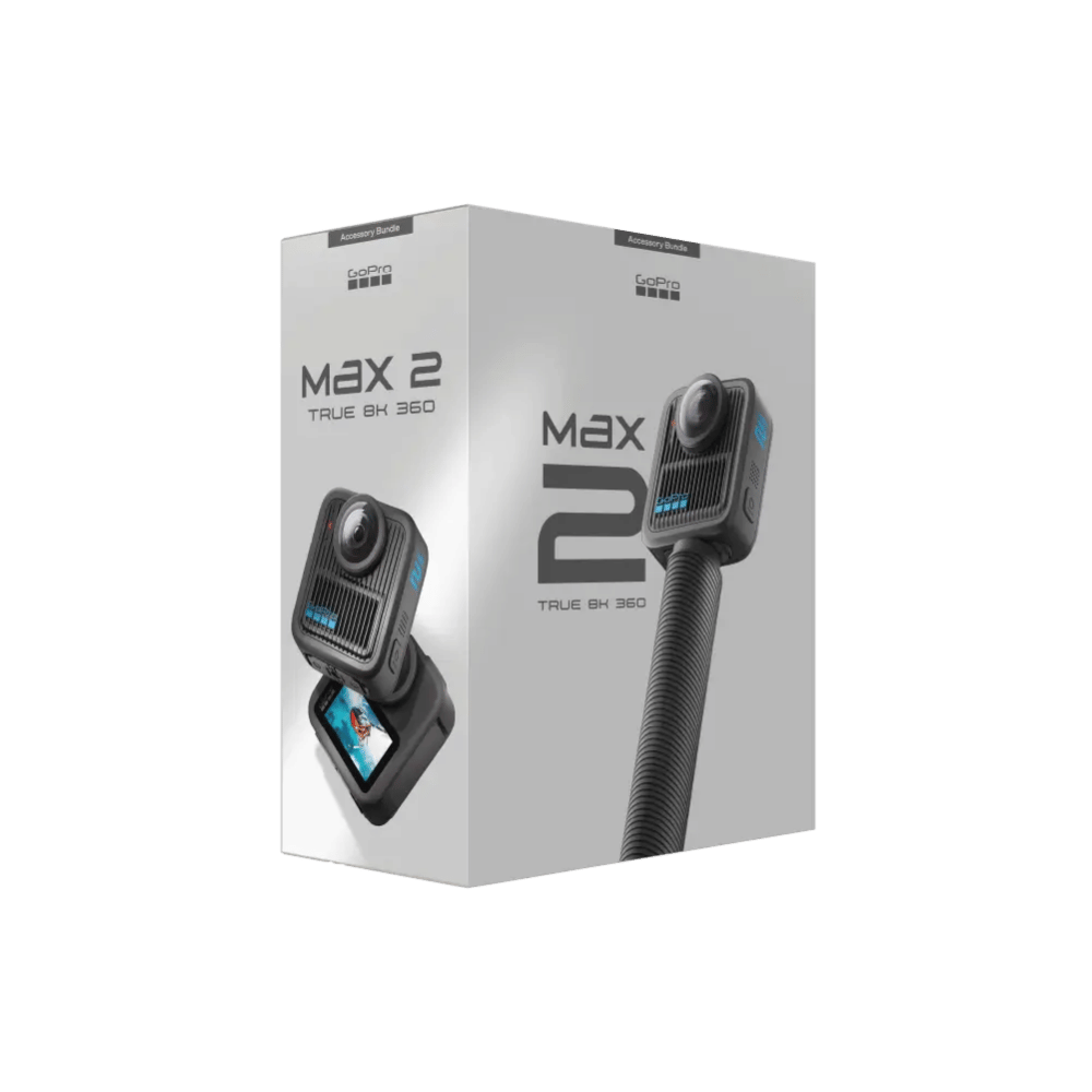 Cámara de Acción GoPro Max2 Bundle 8K 360° + Accessories Bundle Negro - Imagen 9