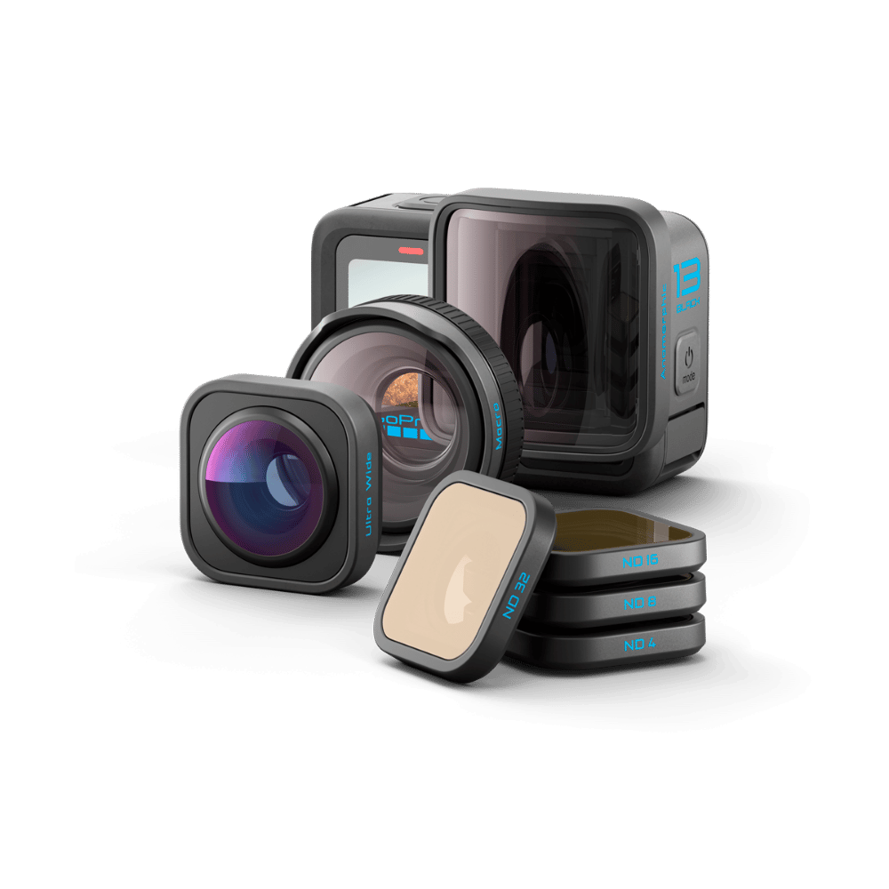 Cámara de acción GOPRO Hero 13 Black + Lens Kit Series HB