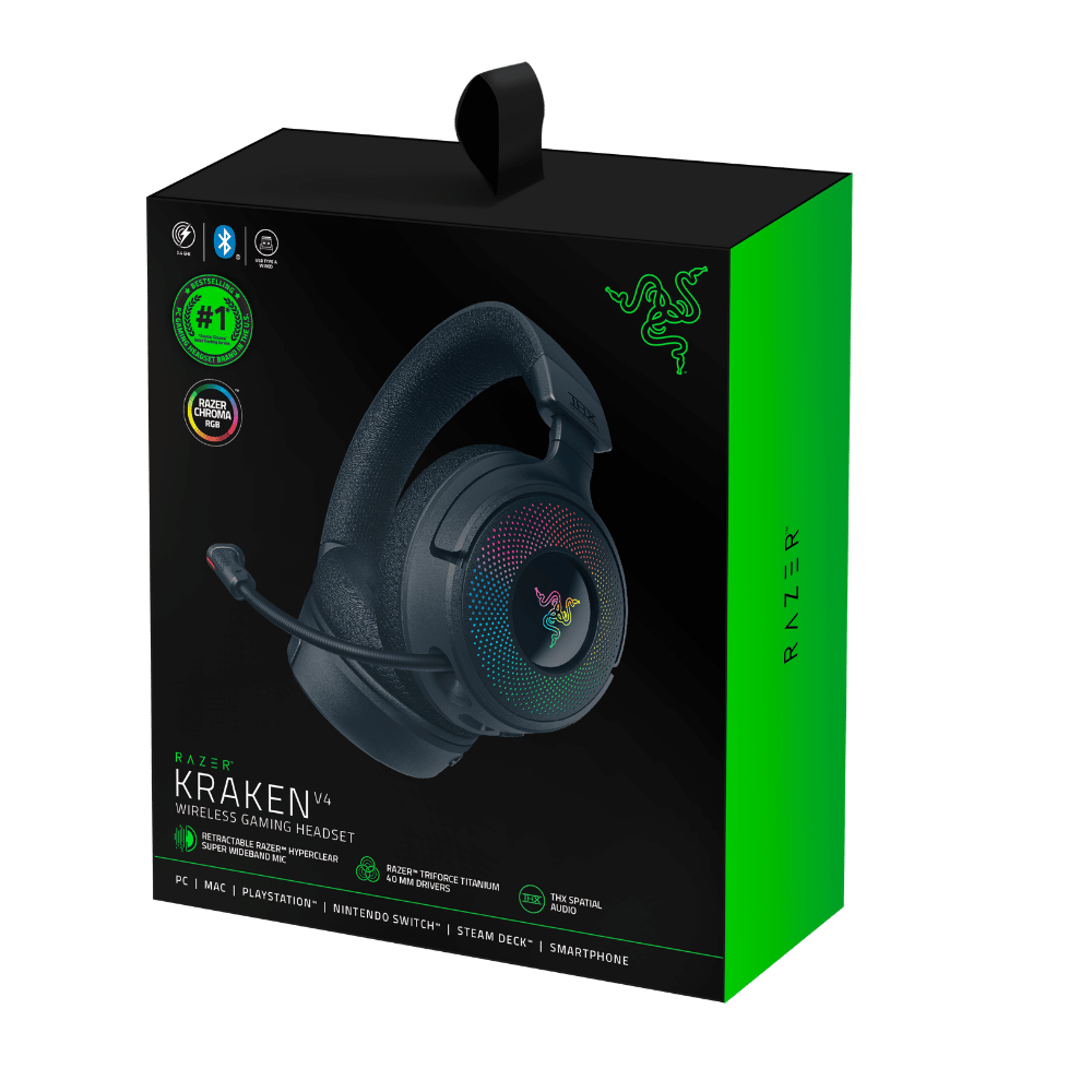 Diademas Gamer Inalámbricos Razer Kraken V4 - Imagen 3