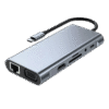 Hub 11 En 1, Tipo C Adaptador Usb C A Hdmi Vga, Ethernet 16147 - Thumbnail Image 2