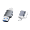 Hub 4 Puertos Usb 2.0 2 En 1 Type C+Usb 23021 (6)