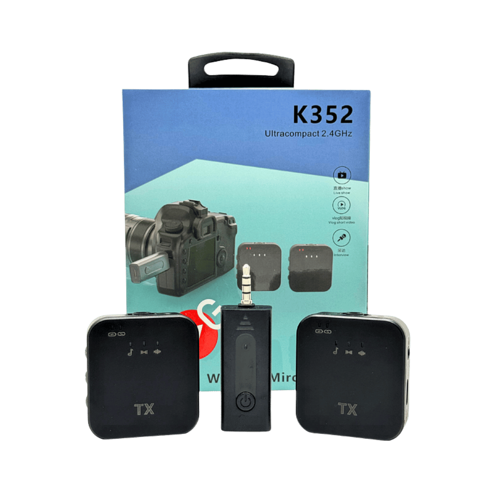 Micrófono De Solapa K352 Dual 40044