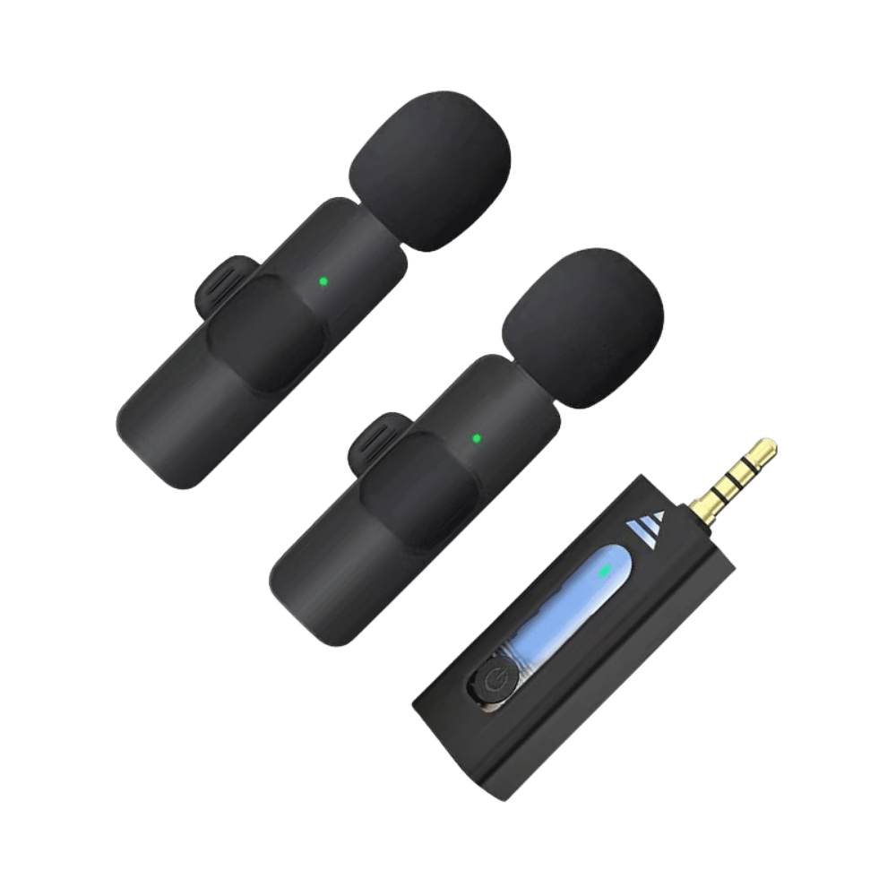 Microfóno Inalámbrico K35 Dual Mic Plug 3.5 40047