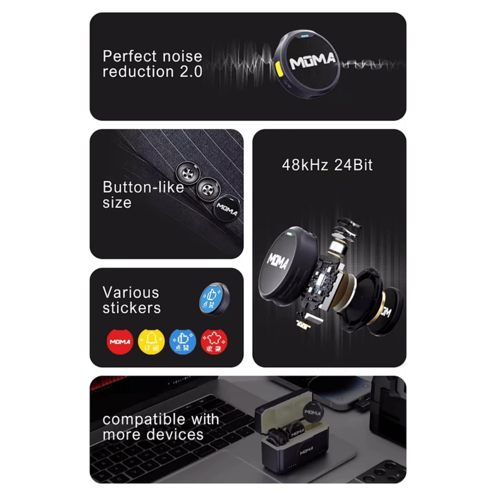 Micrófono Moma Lark Mix 66038 - Imagen 4