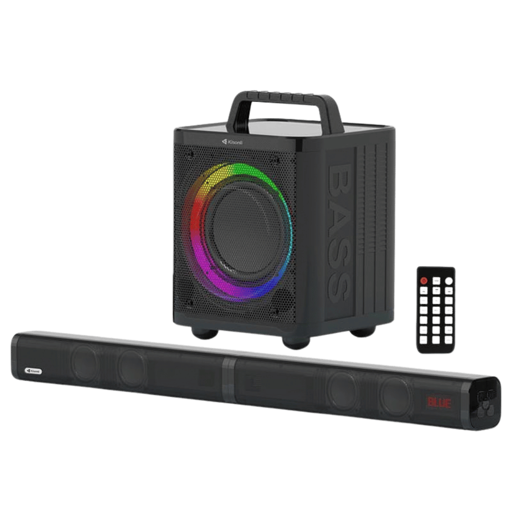 Parlante Barra Sonido Armable Con Bajo Independiente K16 39050