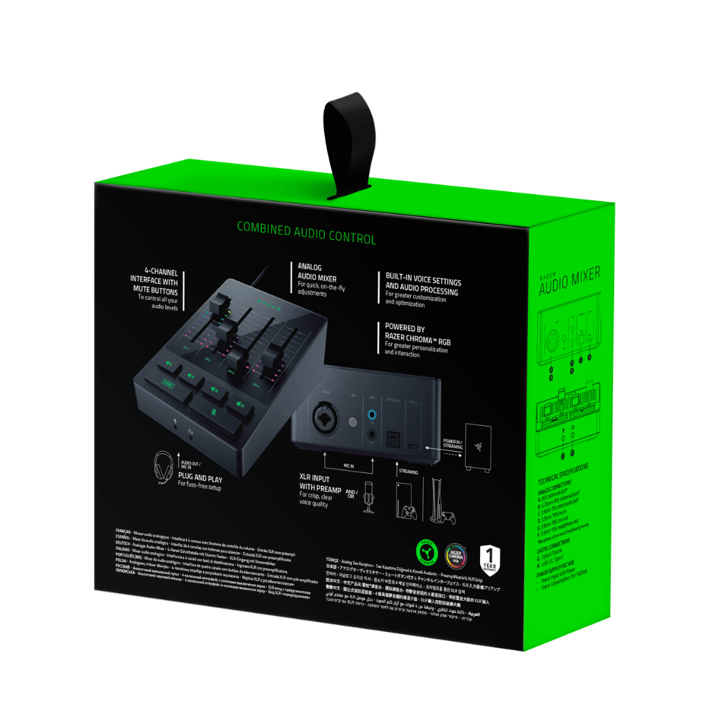 Razer Audio Mixer for Broadcasting and Streaming - Imagen 3