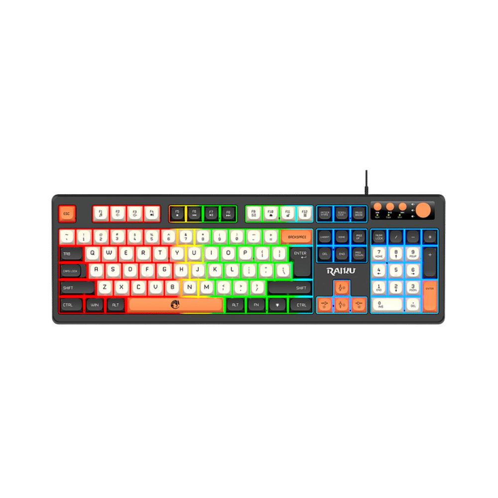 Teclado Gamer Raiku K18 RGB 57111 - Imagen 2
