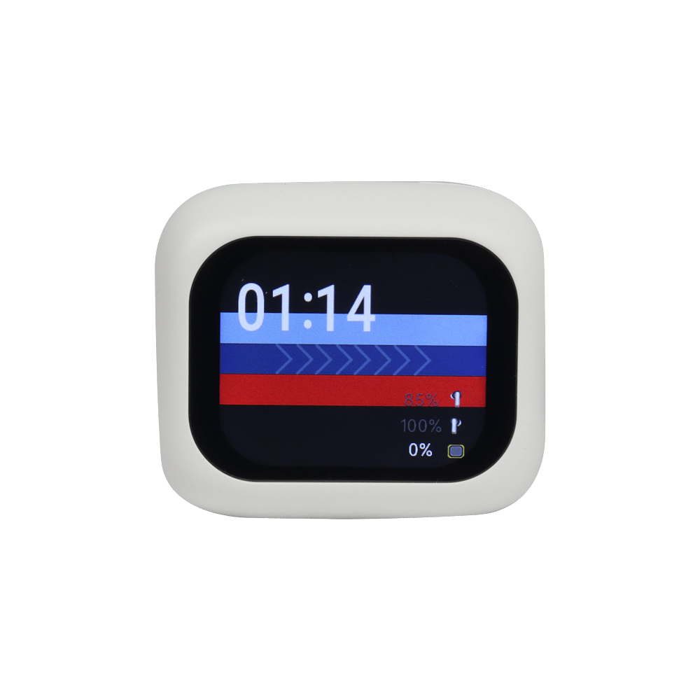 Audifonos Bt Tws Pantalla Blanco – V10 Anc+Enc