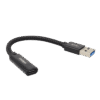 Cable Usb 3.0 Macho A Tipo C Hembra Lh031 11213 - Thumbnail Image 2