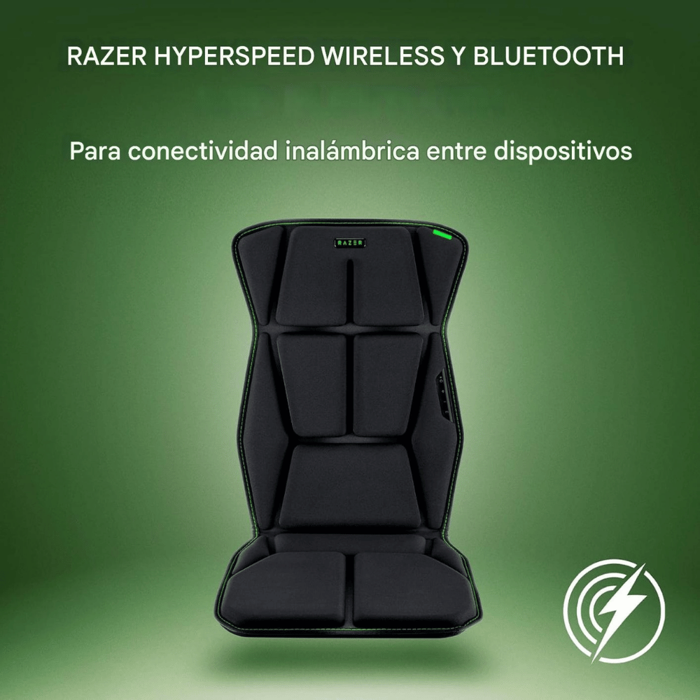 Cojín para silla Gamer Razer Freyja gaming háptica Multidireccional - Imagen 6