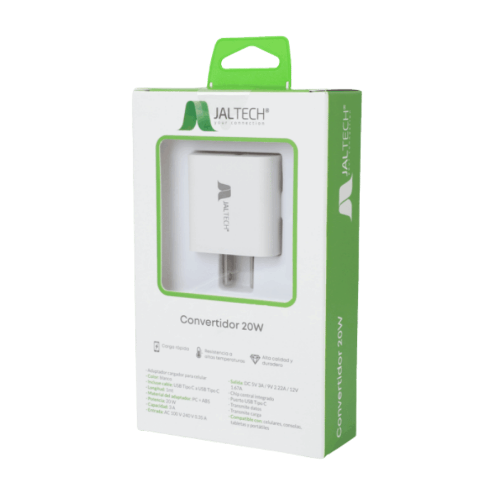 Convertidor Jaltech 20w Pd Jal-Sc02 30743 - Imagen 2