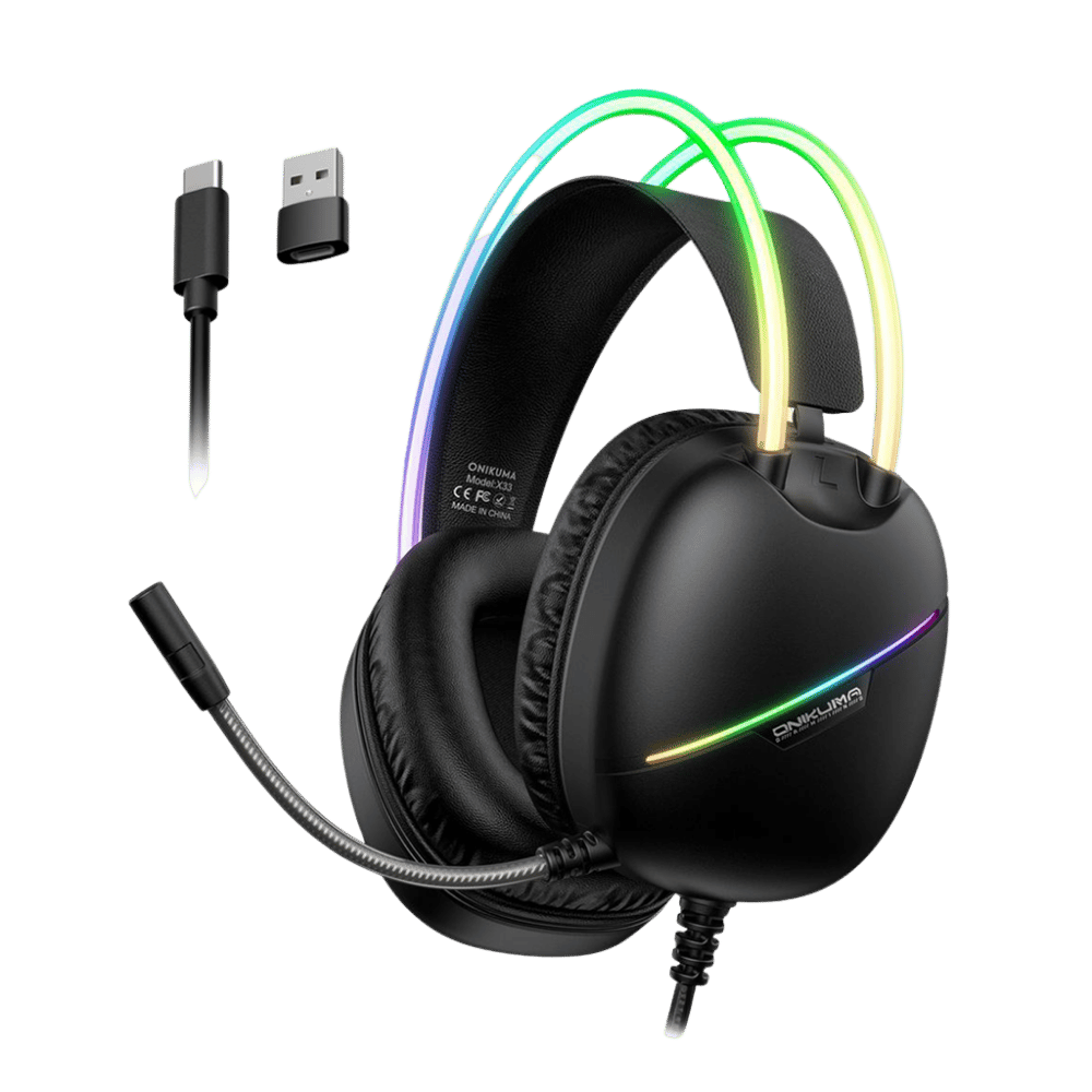 Diadema Tipo C Gamer Rgb Gt-X33 11814