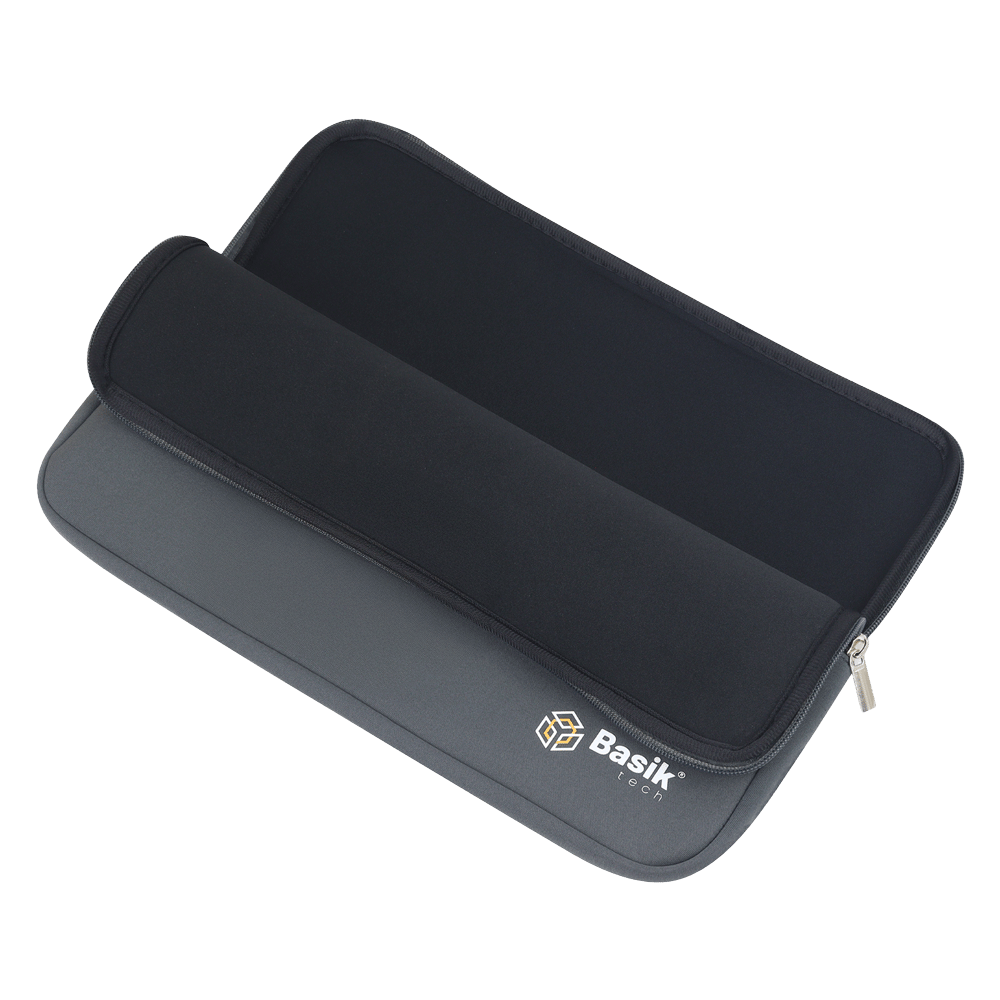 Funda Cierre Basik Tech 14plg Gris 80439 - Imagen 2