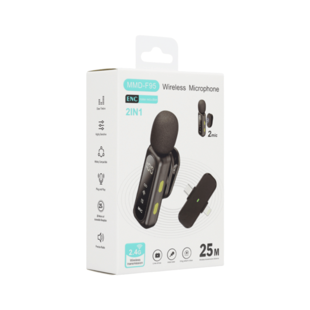 Microfonos 2 En 1 Set X2 – Mmdf95 30852 - Imagen 5