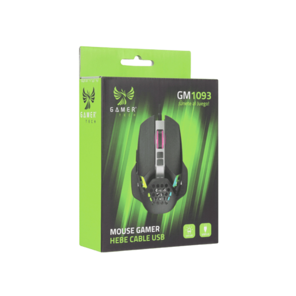 Mouse Gamer Hebe Cable Usb Gm1093 11371 - Imagen 7