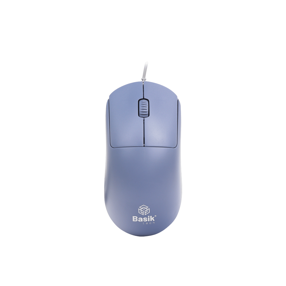Mouse Usb Basik Tech Azul Bks-Usb A 80426