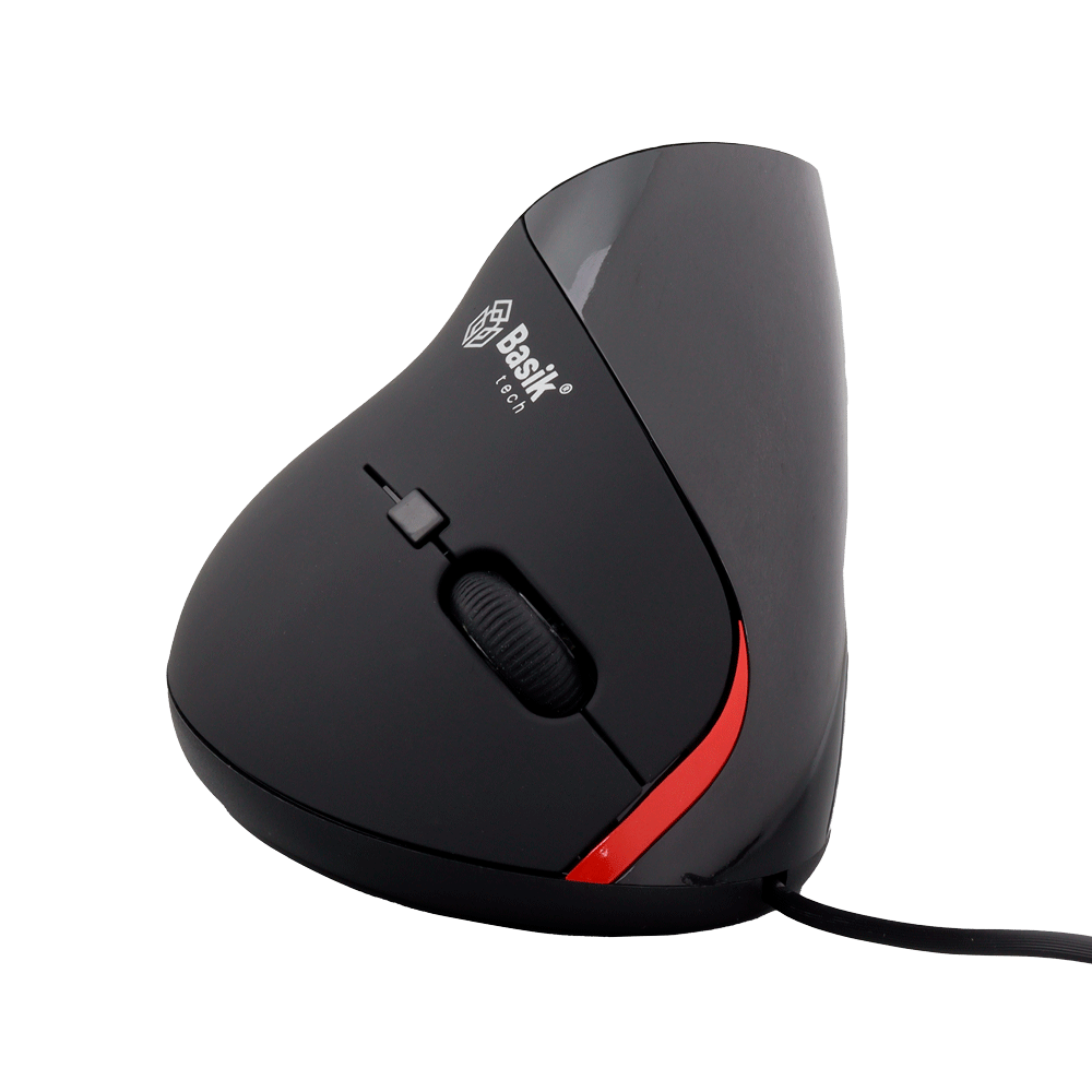 Mouse Vertical Alambrico Usb Bsk Bsk Vert-A 80274