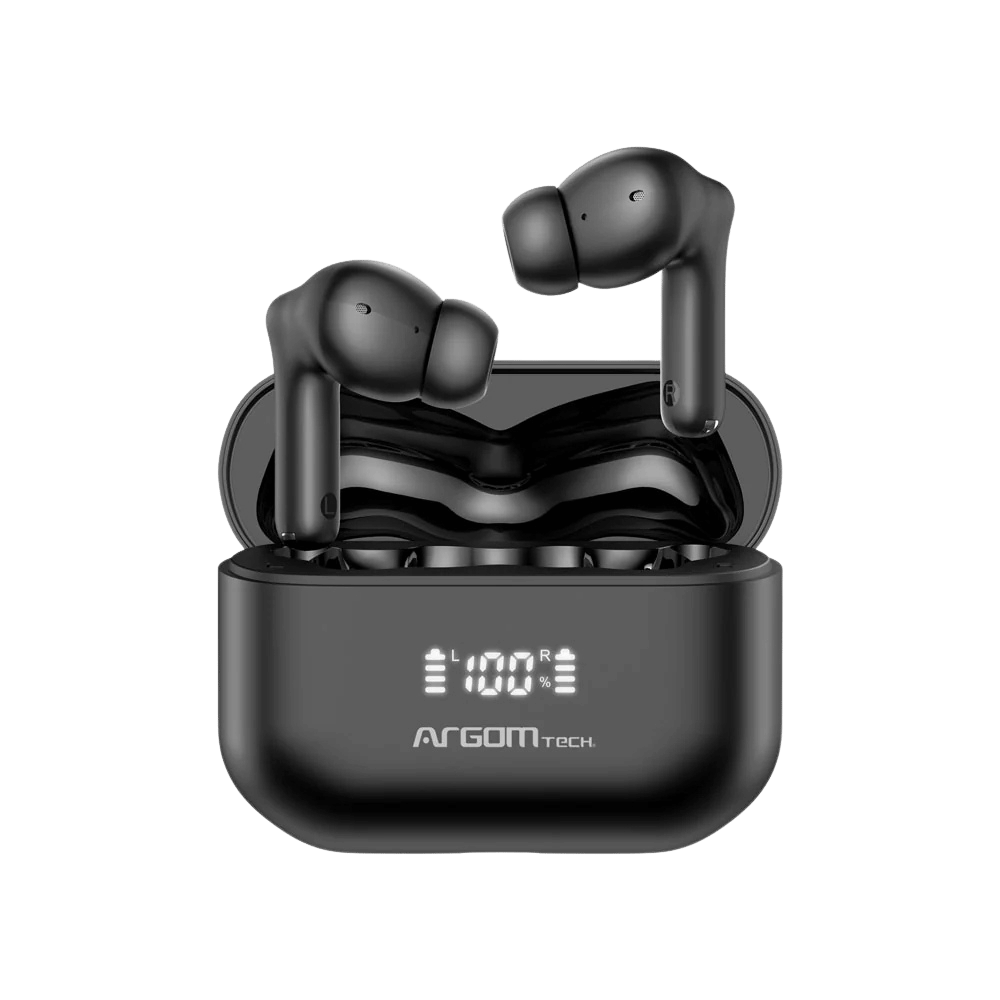 Auriculares Argom Bluetooth Skeipods E86 True Negro