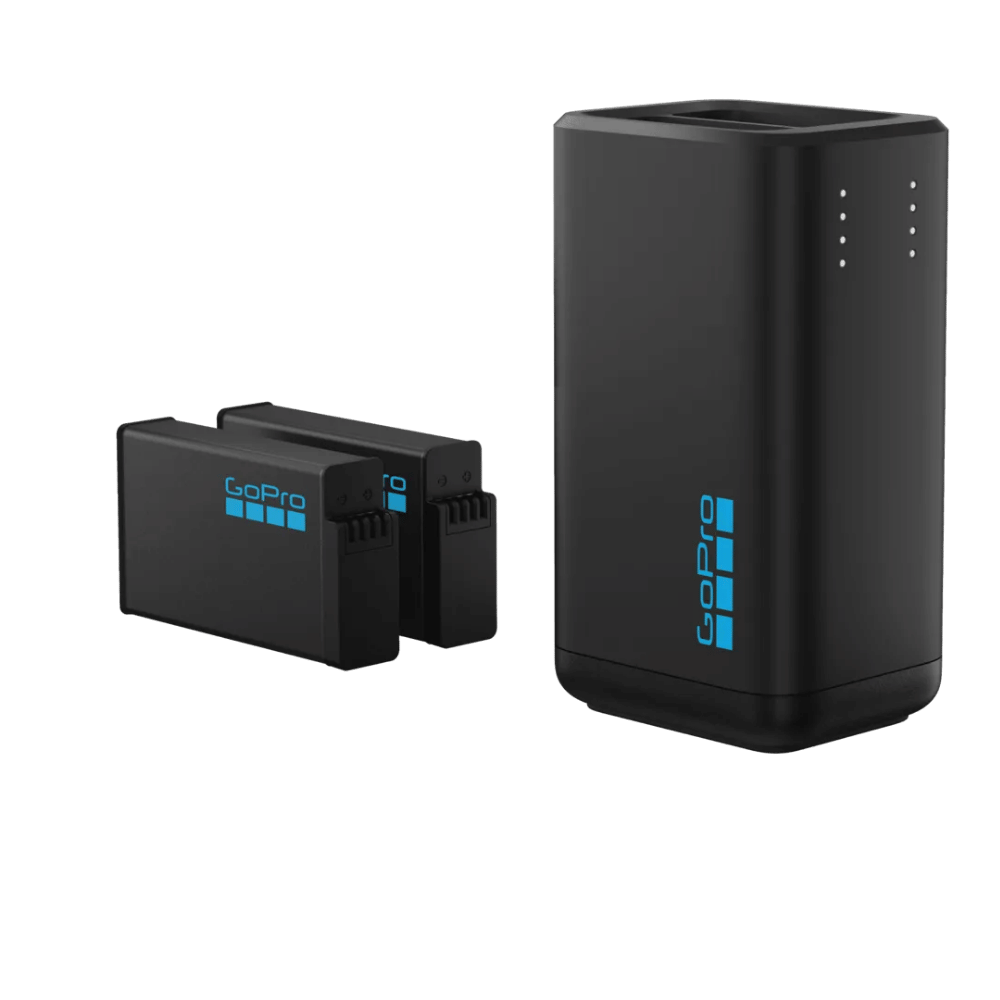 Cargador de batería dual para la MAX2 GoPro