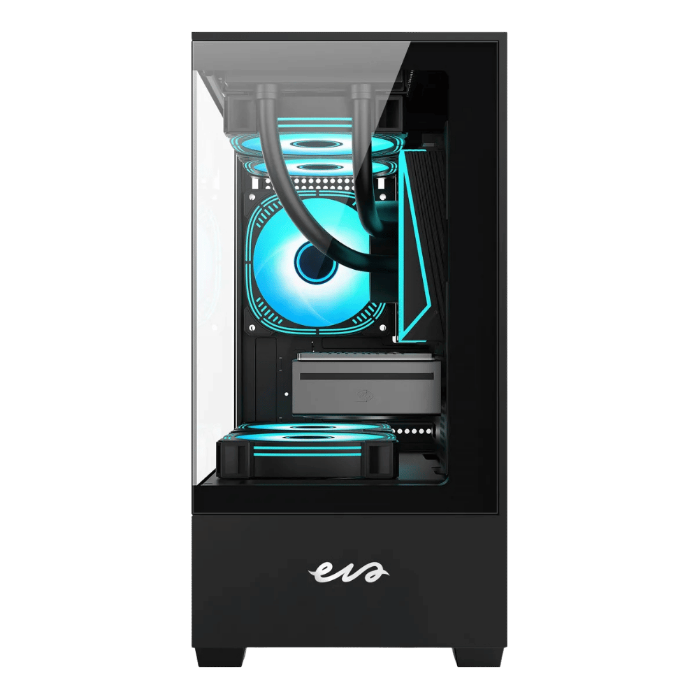 Chasis Gamer Eva Cosmic 11M Black 3 Ventiladores Argb Micro Atx - Imagen 7