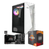 Cpu Master FDWB55W56M116G Ryzen 5 5500GT+16GB+ SSD 1 Tera+F.500W