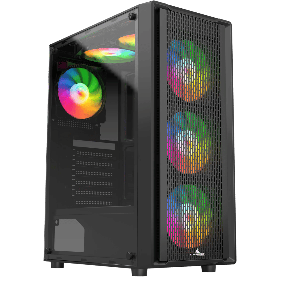 Equipo Master FCB55W55M116G: Ryzen 5 5500+16GB+ SSD 1 Tera+F.600W + T.V 5050 + Monitor - Imagen 6